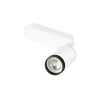 Plafonnier GRIP! L cylindrique 6W QPAR51 blanc/noir - SLV - 1009092