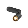 Plafonnier GRIP! L cylindrique 6W QPAR51 noir/or - SLV - 1009093