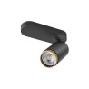 Plafonnier GRIP! L cylindrique 6W QPAR51 noir/or - SLV - 1009093