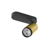 Plafonnier GRIP! L cylindrique 6W QPAR51 or/noir - SLV - 1009095