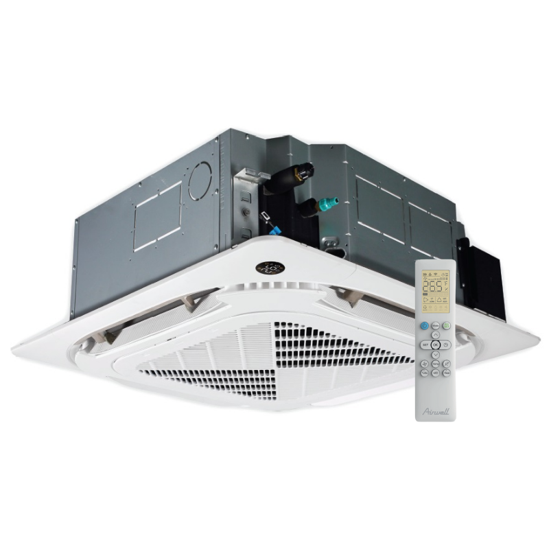 Climatiseur cassette multisplit 900x900 réversible CDMX 14 kW triphasé - AIRWELL