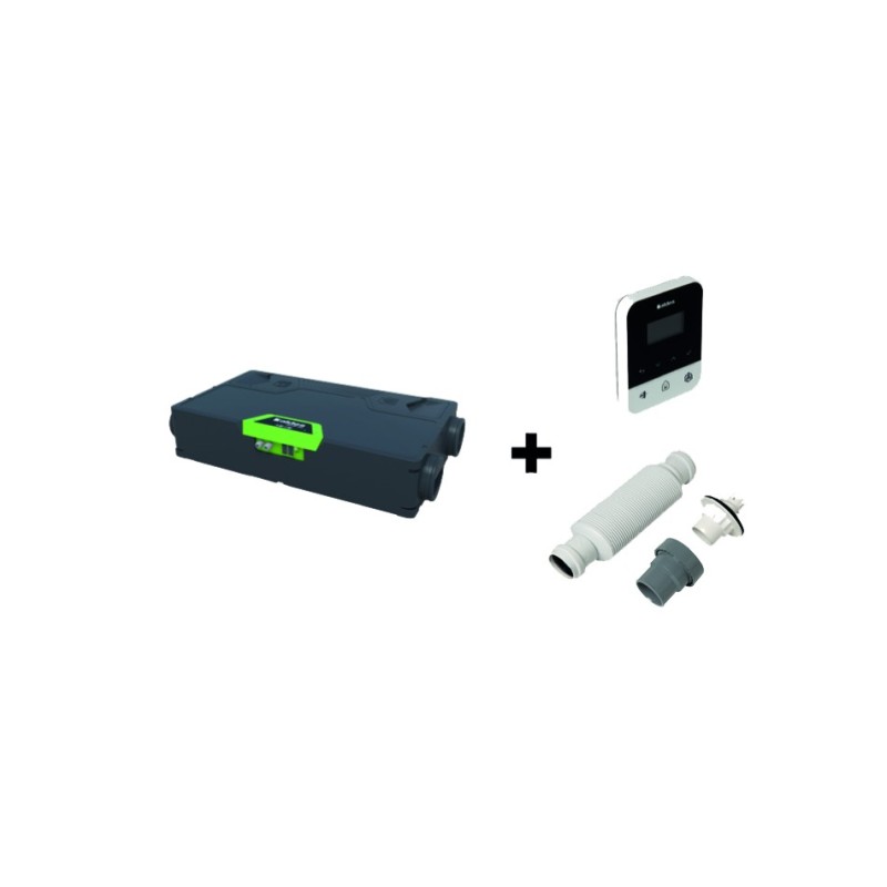 Kit VMC double flux installation combles 300 Classic - InspirAIR® Side - ALDES