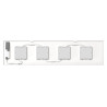 PAVANNO, 1200/300 45 830/840/850 WB WH UGR19 DALI - SLV - 1010124