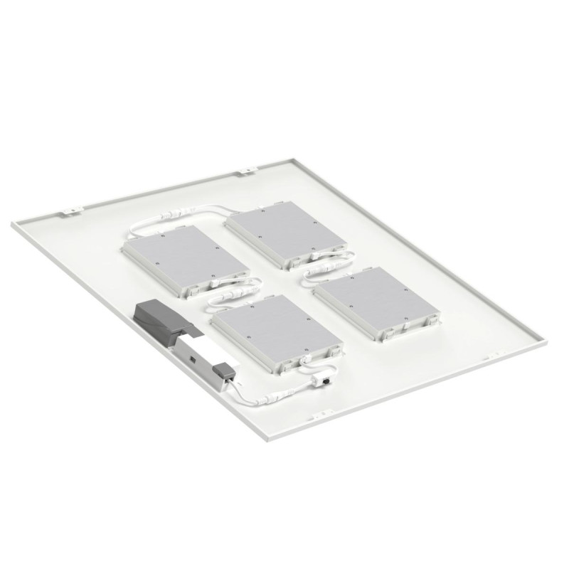 PAVANNO, 600 45 830/840/850 WB WH UGR19 DALI - SLV - 1010714