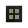 PAVANNO, 600 45 830/840/850 WB BK UGR19 DALI - SLV - 1010715
