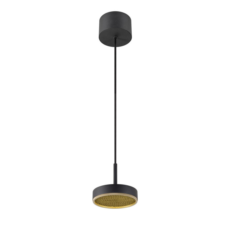Suspension GRIP! FLAT intérieur PHASE 2700/3000 K noir / or - SLV - 1009014