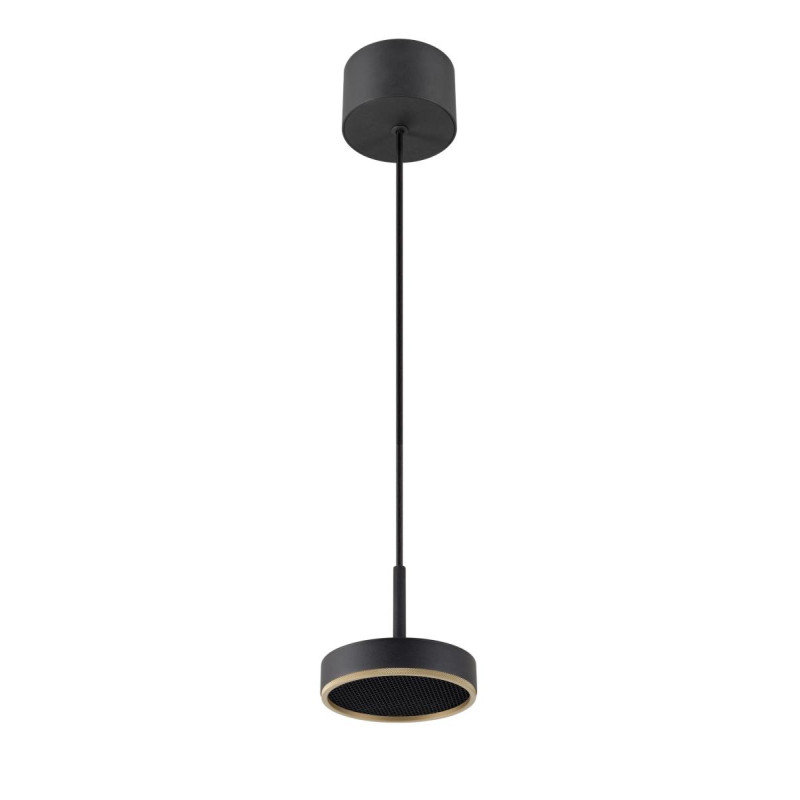 Suspension GRIP! FLAT intérieur PHASE 2700/3000 K noir / or - SLV - 1009014