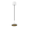 Suspension GRIP! FLAT intérieur PHASE 2700/3000 K blanc / noir - SLV - 1009015
