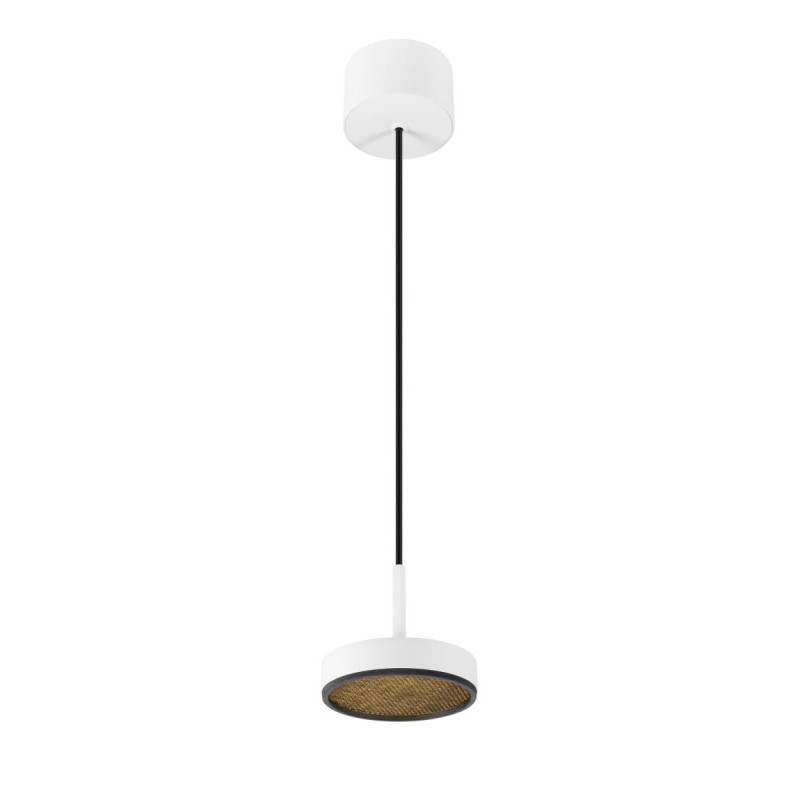 Suspension GRIP! FLAT intérieur PHASE 2700/3000 K blanc / noir - SLV - 1009015