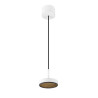 Suspension GRIP! FLAT intérieur PHASE 2700/3000 K blanc / noir - SLV - 1009015