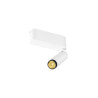 Plafonnier GRIP! S simple intérieur PHASE 3000 K 11 W 29° blanc / noir - SLV - 1009037