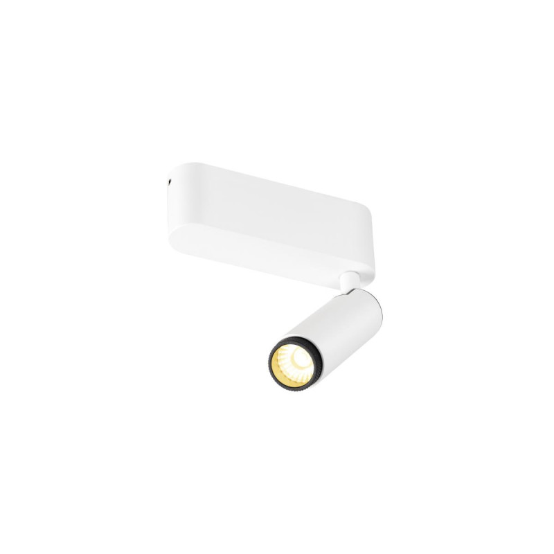 Plafonnier GRIP! S simple intérieur PHASE 3000 K 11 W 29° blanc / noir - SLV - 1009037