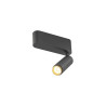 Plafonnier GRIP! S simple intérieur PHASE 3000 K 11 W 29° noir / or - SLV - 1009039