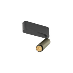 Plafonnier GRIP! S simple intérieur PHASE 2700 K 11 W 29° bronze / noir - SLV - 1009040