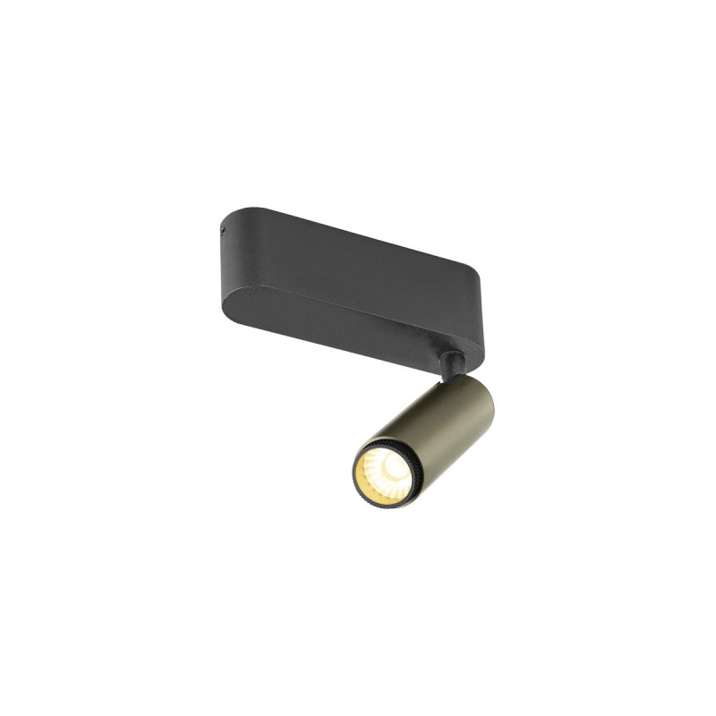 Plafonnier GRIP! S simple intérieur PHASE 3000 K 11 W 29° bronze / noir - SLV - 1009041