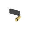 Plafonnier GRIP! S simple intérieur PHASE 3000 K 11 W 29° doré / noir - SLV - 1009043