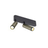Plafonnier GRIP! S double intérieur PHASE 3000 K 21 W 29° bronze / noir - SLV - 1009049
