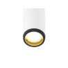 Plafonnier encastré GRIP! S PHASE 3000 K 29° IP20 cylindrique blanc /noir - SLV - 1009053