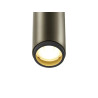 Plafonnier encastré GRIP! S PHASE 3000 K 29° IP20 cylindrique bronze/noir - SLV - 1009057