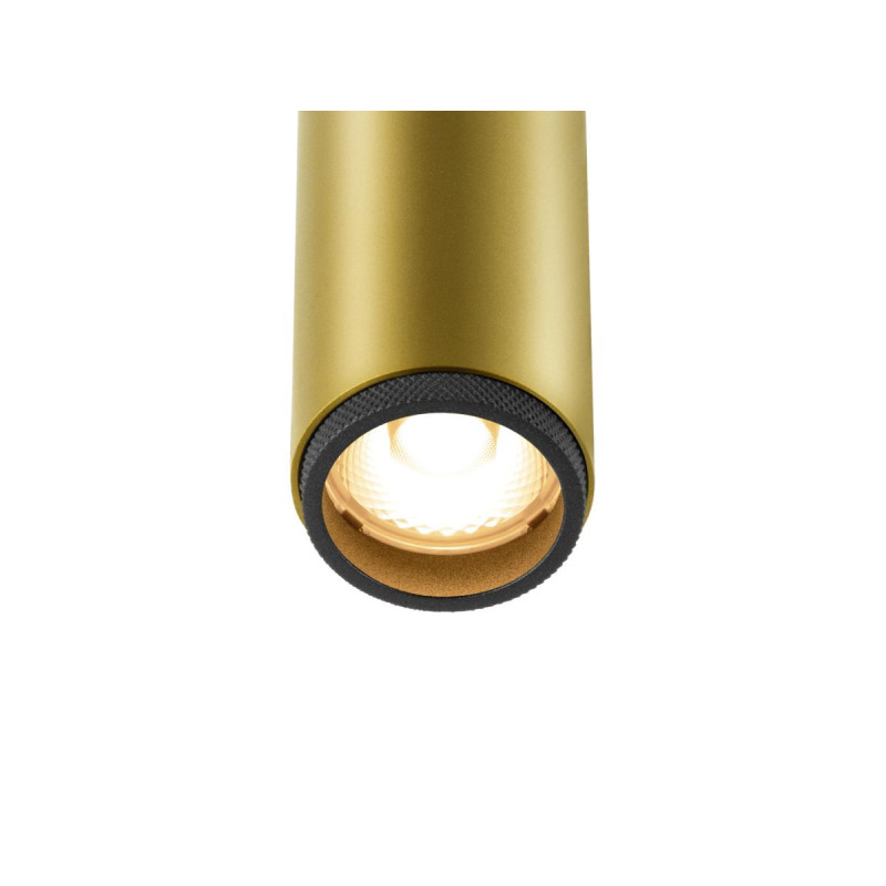 Plafonnier encastré GRIP! S PHASE 2700 K 29° IP20 cylindrique or / noir - SLV - 1009058