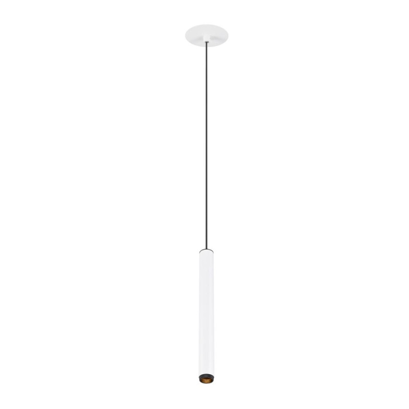 Suspension GRIP! S longueur de suspension 200&nbsp;cm 2700&nbsp;K 29° blanc / noir - SLV - 1009060