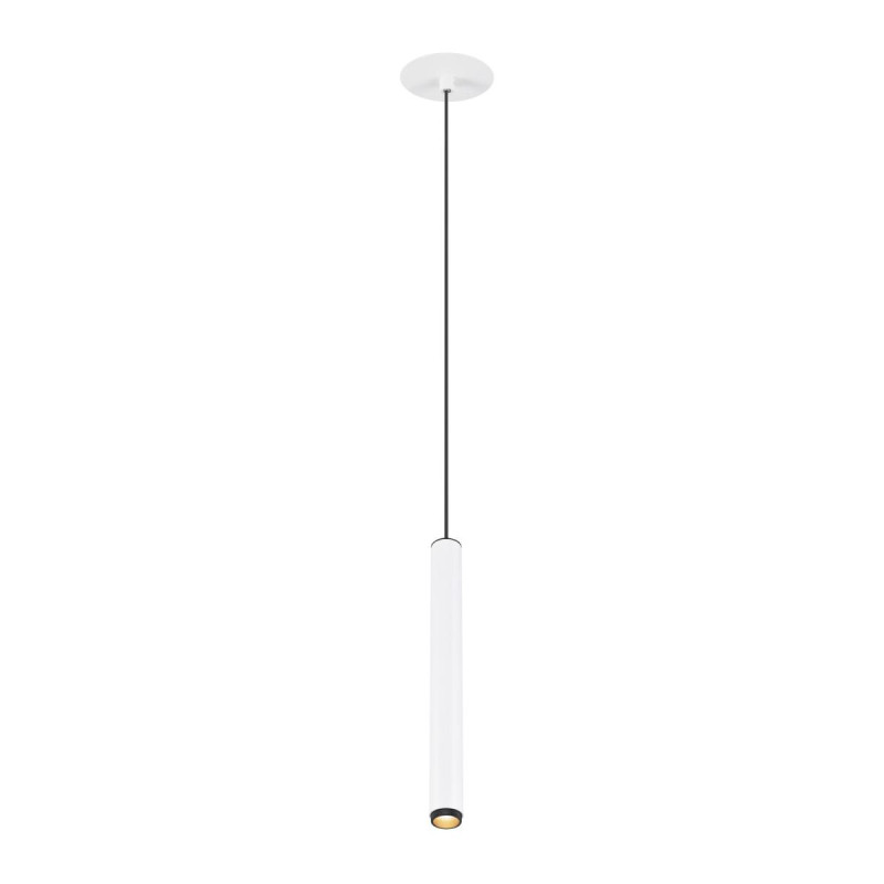 Suspension GRIP! S longueur de suspension 200&nbsp;cm 2700&nbsp;K 29° blanc / noir - SLV - 1009060