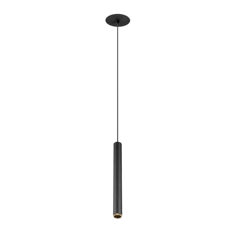 Suspension GRIP! S longueur de suspension 200&nbsp;cm 2700&nbsp;K 29° noir / or - SLV - 1009062