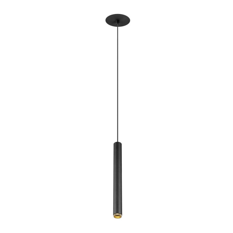 Suspension GRIP! S longueur de suspension 200&nbsp;cm 3000&nbsp;K 29° noir / or - SLV - 1009063