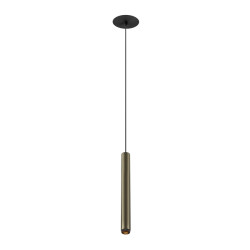 Suspension GRIP! S longueur de suspension 200&nbsp;cm 2700&nbsp;K 29° bronze / noir - SLV - 1009064