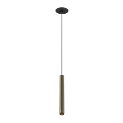 Suspension GRIP! S longueur de suspension 200&nbsp;cm 3000&nbsp;K 29° bronze / noir - SLV - 1009065