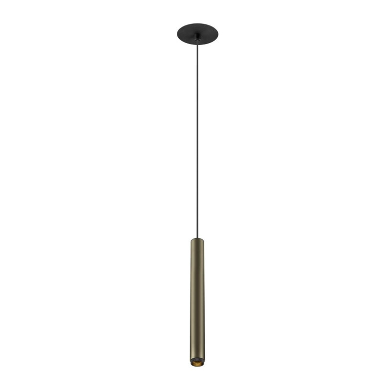 Suspension GRIP! S longueur de suspension 200&nbsp;cm 3000&nbsp;K 29° bronze / noir - SLV - 1009065