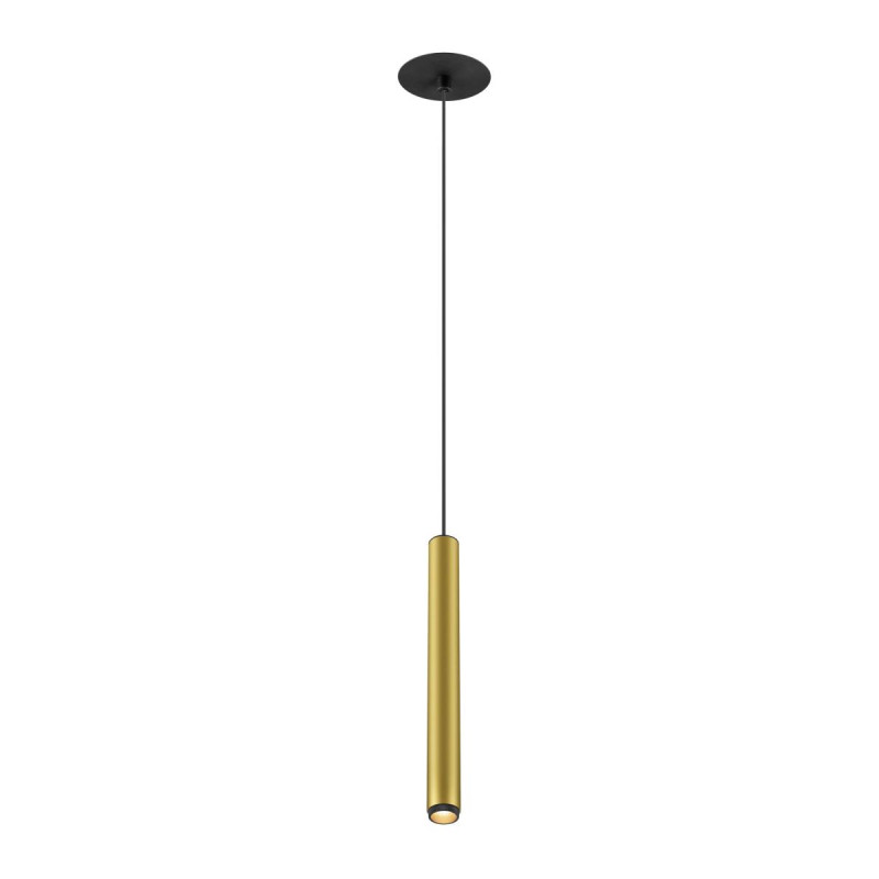 Suspension GRIP! S longueur de suspension 200&nbsp;cm 2700&nbsp;K 29° or / noir - SLV - 1009066