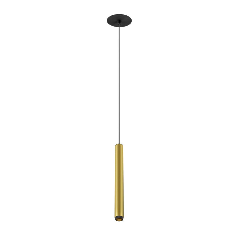 Suspension GRIP! S longueur de suspension 200&nbsp;cm 3000&nbsp;K 29° or / noir - SLV - 1009067