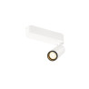 Plafonnier GRIP! M intérieur simple PHASE 3000 K 14 W 42° blanc / noir - SLV - 1009069