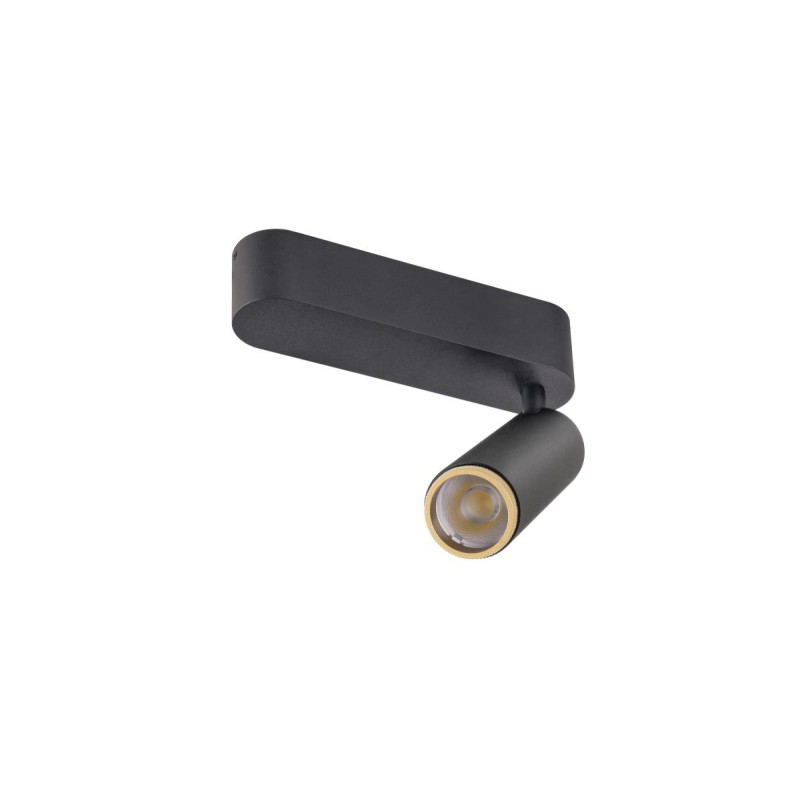 Plafonnier GRIP! M intérieur simple PHASE 3000 K 14 W 42° noir/ or - SLV - 1009071