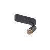 Plafonnier GRIP! M intérieur simple PHASE 3000 K 14 W 42° noir/ or - SLV - 1009071