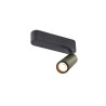 Plafonnier GRIP! M intérieur simple PHASE 2700 K 14 W 42° bronze / noir - SLV - 1009072