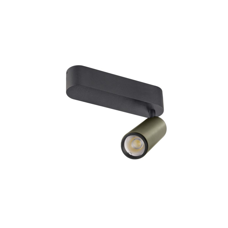 Plafonnier GRIP! M intérieur simple PHASE 3000 K 14 W 42° bronze / noir - SLV - 1009073