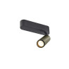 Plafonnier GRIP! M intérieur simple PHASE 3000 K 14 W 42° bronze / noir - SLV - 1009073