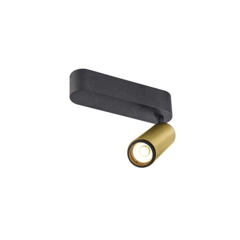 Plafonnier GRIP! M intérieur simple PHASE 3000 K 14 W 42° or / noir - SLV - 1009075