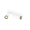Plafonnier GRIP! M intérieur double PHASE 3000 K 28 W 42° blanc / noir - SLV - 1009077