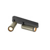 Plafonnier GRIP! M intérieur double PHASE 2700 K 28 W 42° bronze / noir - SLV - 1009080