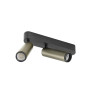 Plafonnier GRIP! M intérieur double PHASE 3000 K 28 W 42° bronze / noir - SLV - 1009081