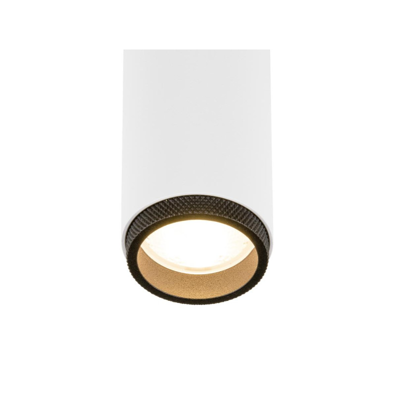 Plafonnier encastré GRIP! M PHASE 2700 K 42° IP20 cylindrique blanc /noir - SLV - 1009084