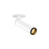 Plafonnier encastré GRIP! M PHASE 3000 K 42° IP20 cylindrique blanc /noir - SLV - 1009085