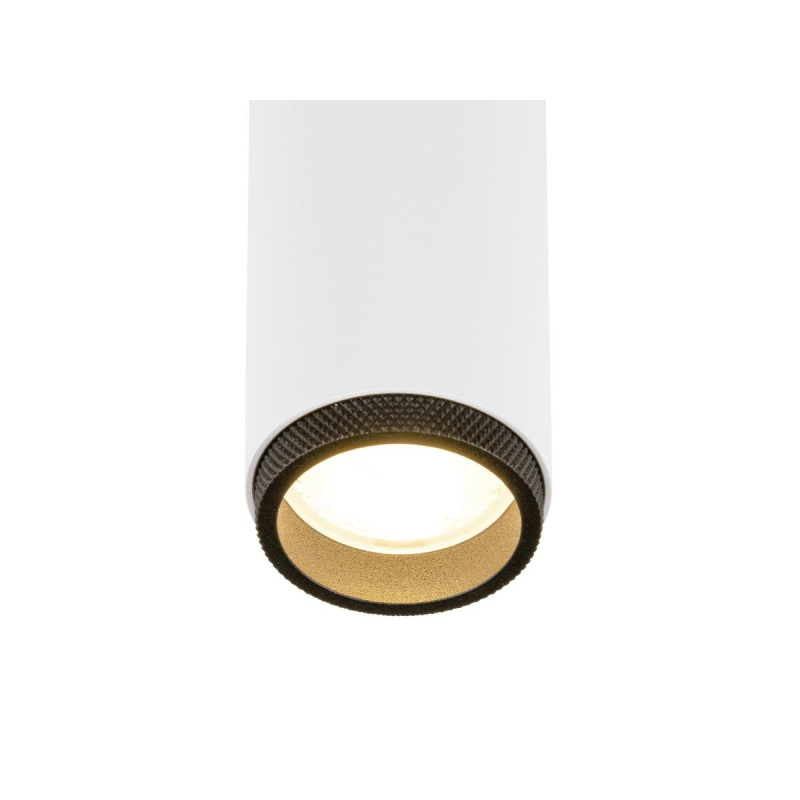 Plafonnier encastré GRIP! M PHASE 3000 K 42° IP20 cylindrique blanc /noir - SLV - 1009085