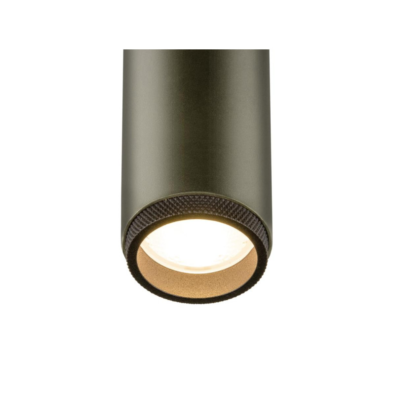 Plafonnier encastré GRIP! M PHASE 2700 K 42° IP20 cylindrique bronze/noir - SLV - 1009088