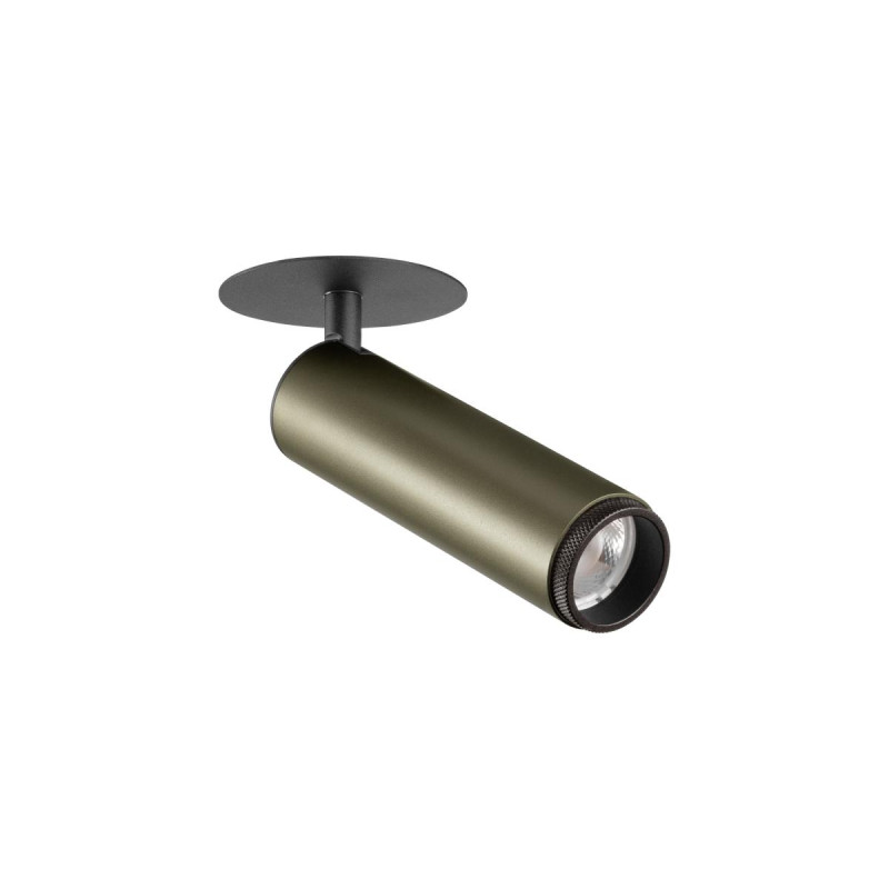 Plafonnier encastré GRIP! M PHASE 2700 K 42° IP20 cylindrique bronze/noir - SLV - 1009088