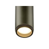 Plafonnier encastré GRIP! M PHASE 3000 K 42° IP20 cylindrique bronze/noir - SLV - 1009089