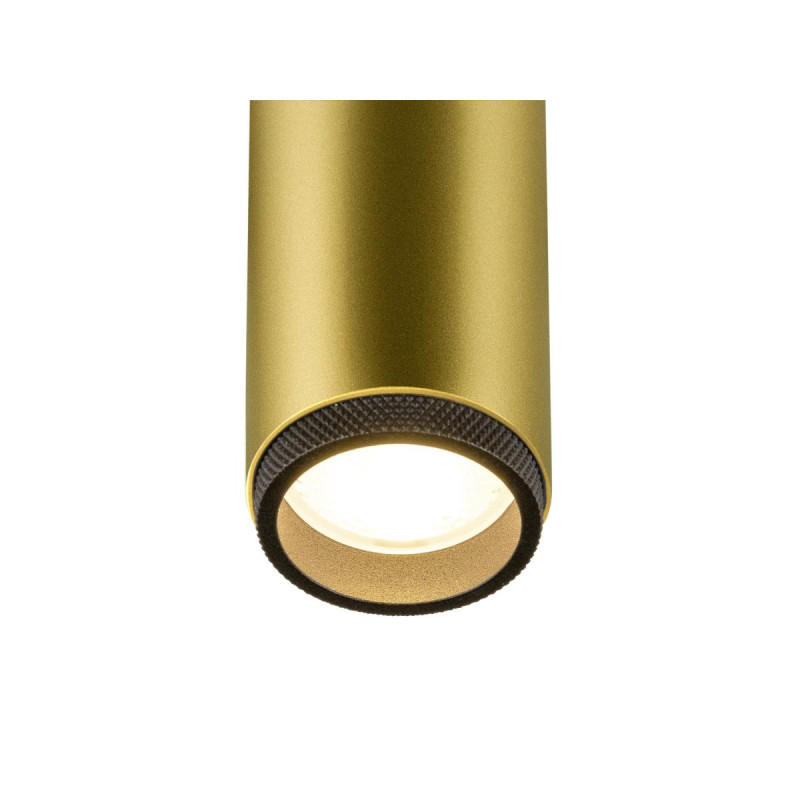 Plafonnier encastré GRIP! M PHASE 3000 K 42° IP20 cylindrique or / noir - SLV - 1009091